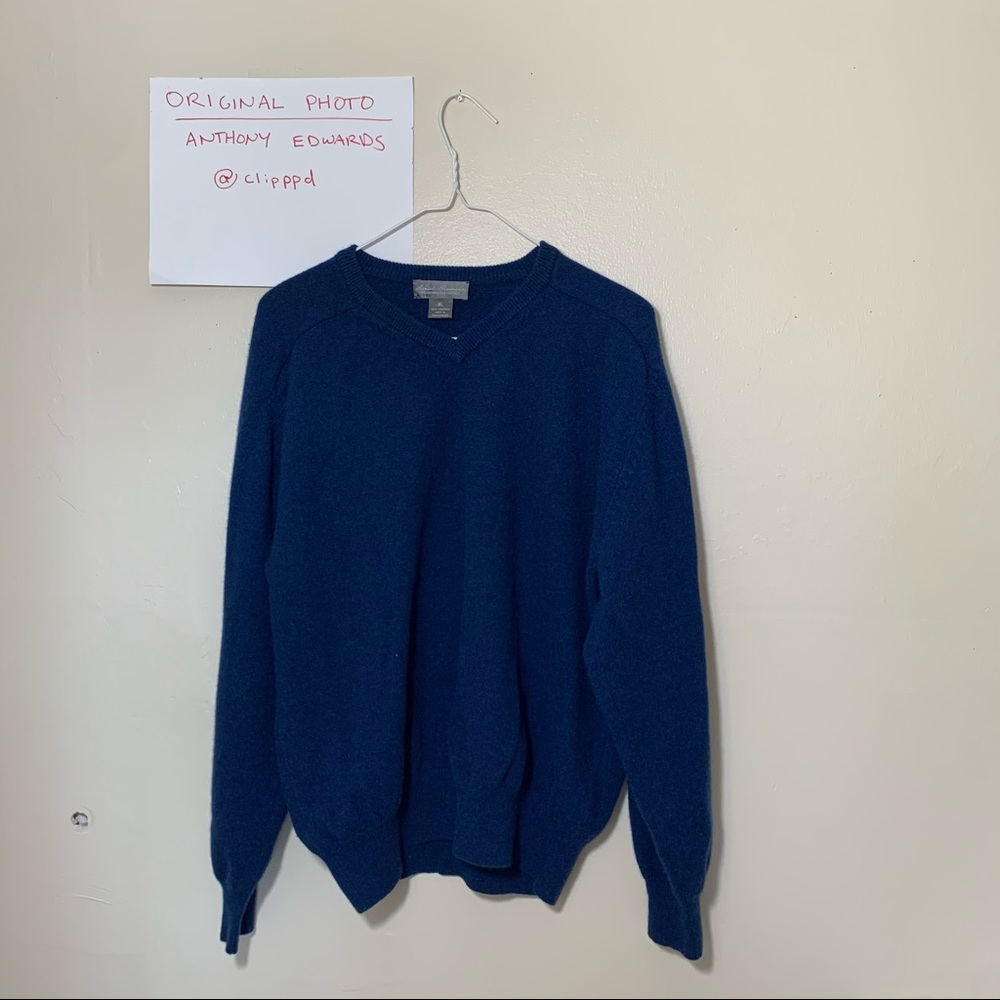 Daniel Cremieux 100% Cashmere Sweater in Blue